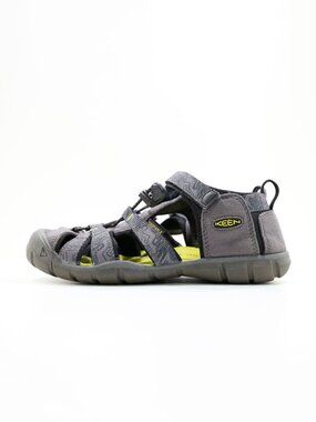 Keen Seacamp II CNX Gray Washable Fisherman Sandals - Youth 3